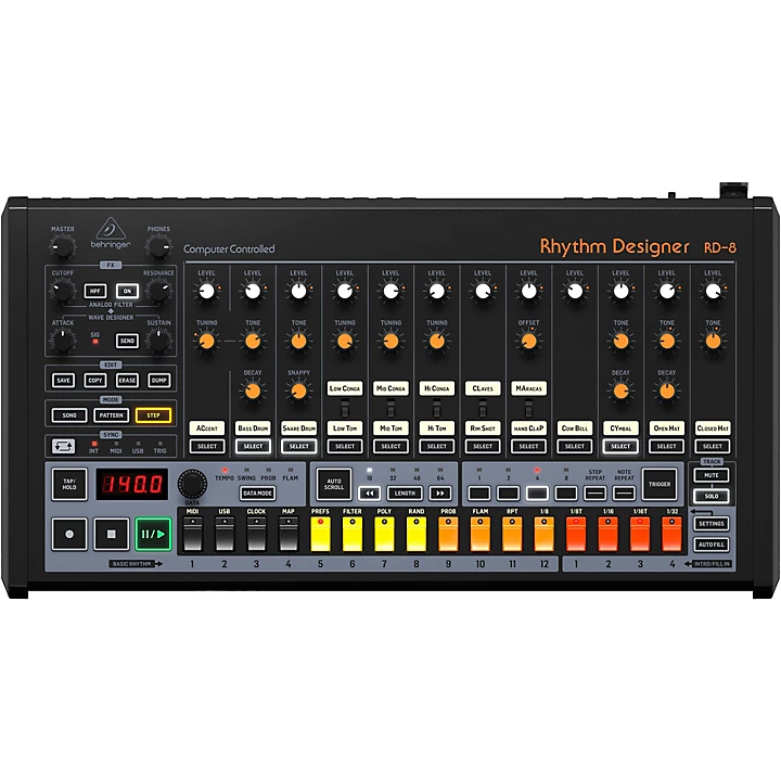 RD 8 Mk2 Analog Drum Machine