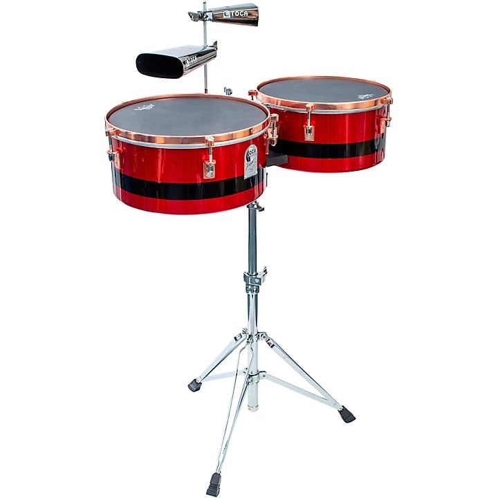 Eric Velez Signature Series Timbales Rojo Arandano Glitter