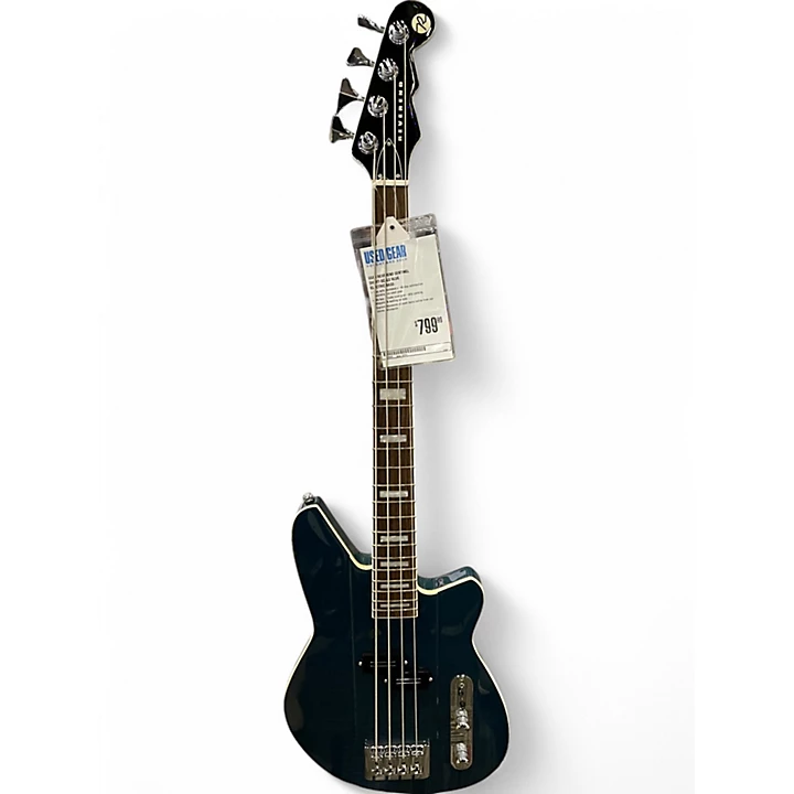 Reverend Used Reverend Sentinel Short scale Blue Electric Bass Guitar.gc