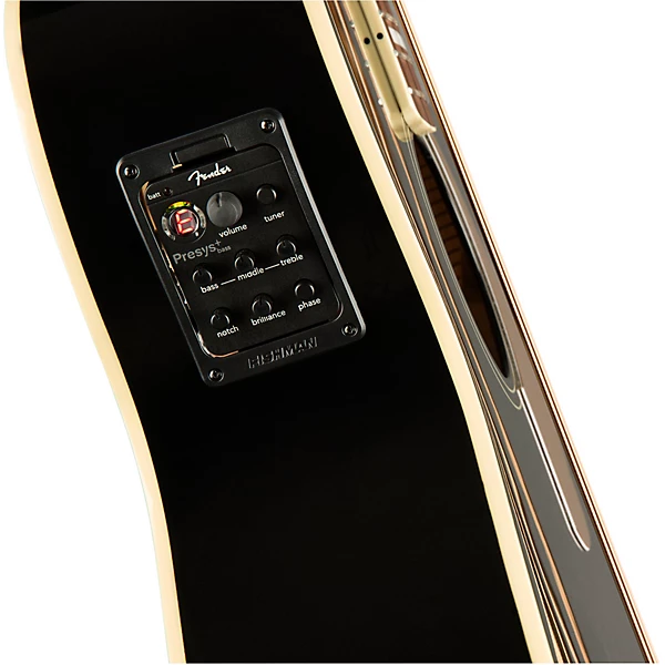 Kingman V2 Acoustic Electric Bass Black