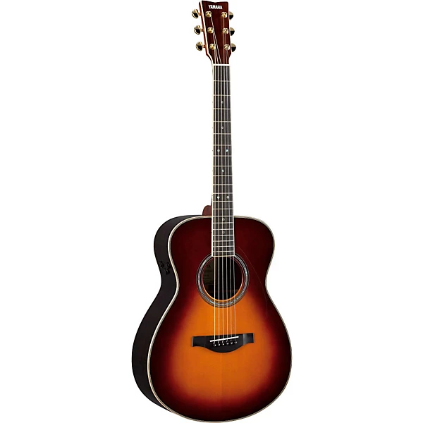 Yamaha LS Transacoustic Jumbo Concert Acoustic Electric Guitar Level 2 Brown Sunburst