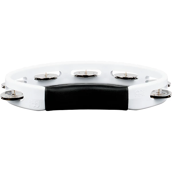 Headliner Series Molded ABS Tambourine Single Row White