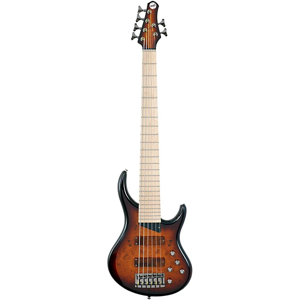Kingston KZ 6 String Bass Tobacco Sunburst Maple