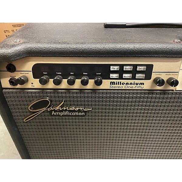 Johnson Millennium Stereo One fifty W J12 Foot Control System Guitar Combo Amp.gc