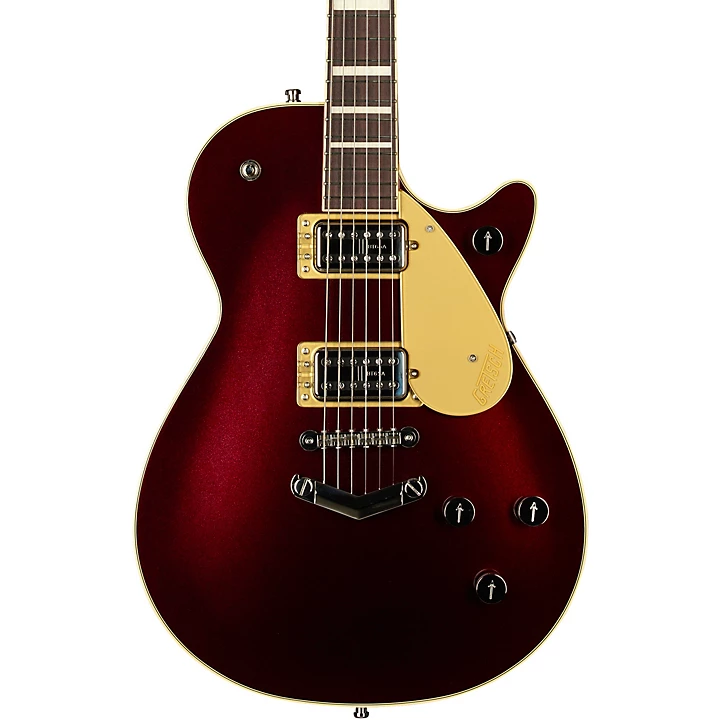 Clearance Gretsch Guitars G6228FM PE Players Edition Duo Jet Electric Guitar Dark Cherry Metallic