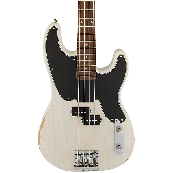 Mike Dirnt Roadworn Precision Bass White Blonde Rosewood Fingerboard