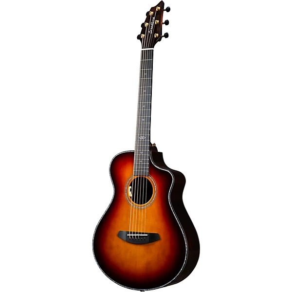 Premier Adirondack Spruce Brazilian Rosewood Limited Edition Cutaway Companion Acoustic Electric Guitar Triple Burst