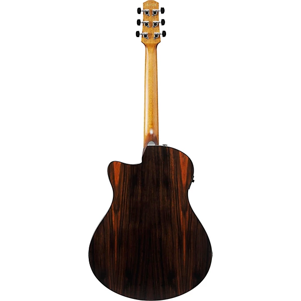 Ibanez AAM70CE Advanced Auditorium Acoustic Electric Guitar Level 1 Transparent Charcoal Burst M06709004001000.gc