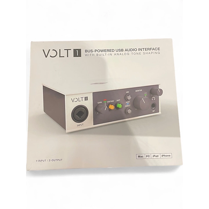 Universal Audio Used Universal Audio Volt 1 USB C Audio Interface.gc