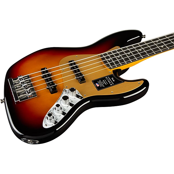 Fender American Ultra II Jazz Bass V Ebony Fingerboard Ultraburst