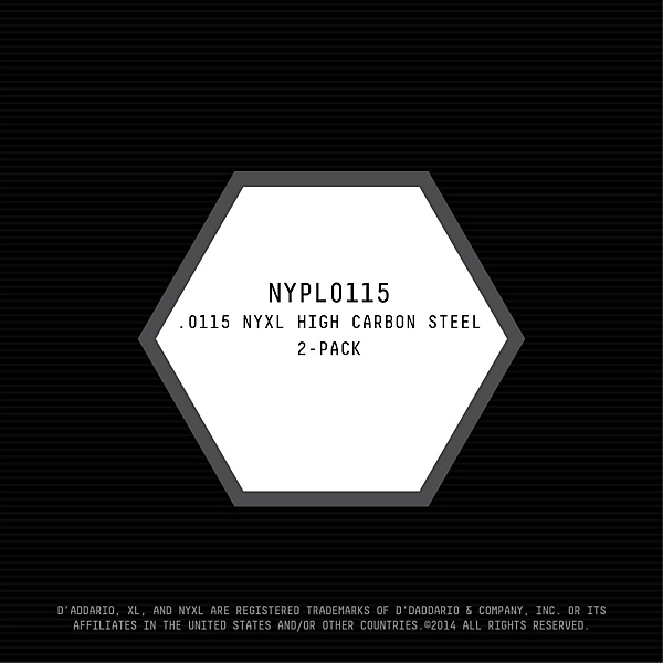 NYXL Plain Steels 2 Pack 011 Gauge