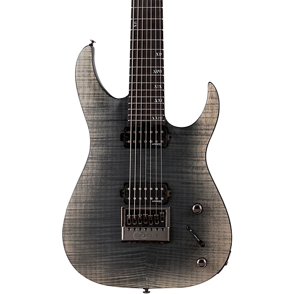 Schecter Guitar Research Banshee Mach 7 EverTune 7 String Electric Guitar FalloutBurst