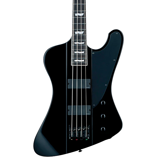 Phoenix 1004 Electric Bass Black Black Pickguard