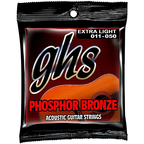 Phosphor Bronze Acoustic Guitar Strings Extra Light