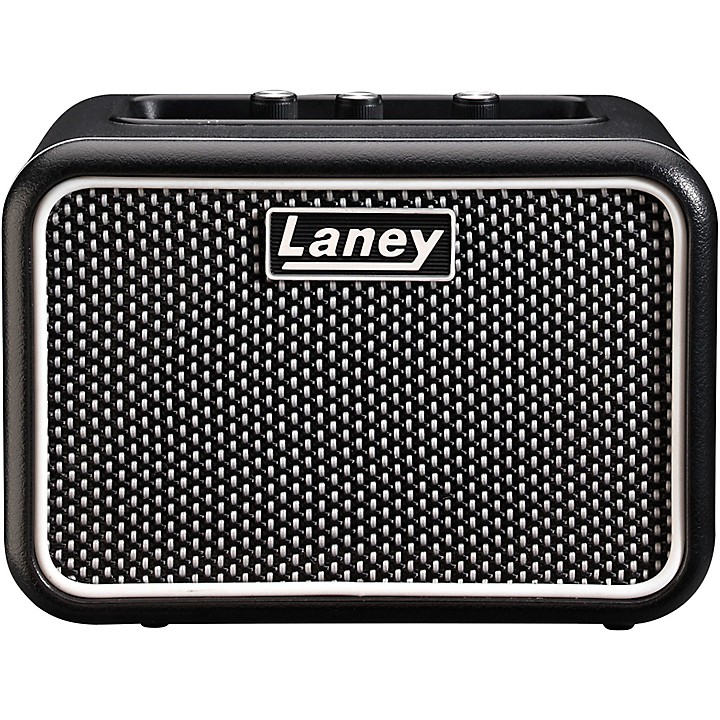 Laney Mini SuperG 3W 1x3 Guitar Combo Amp Level 1 Black and Silver L19537004001000.gc