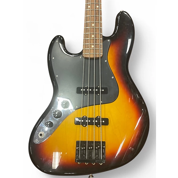 Fender Used 2009 Fender STD J BASS 3 Tone Sunburst Electric Bass Guitar.gc
