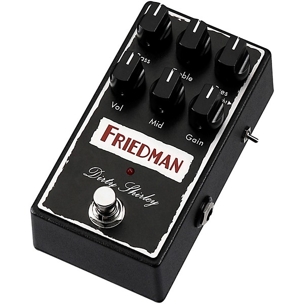 Friedman Dirty Shirley Overdrive Effects Pedal