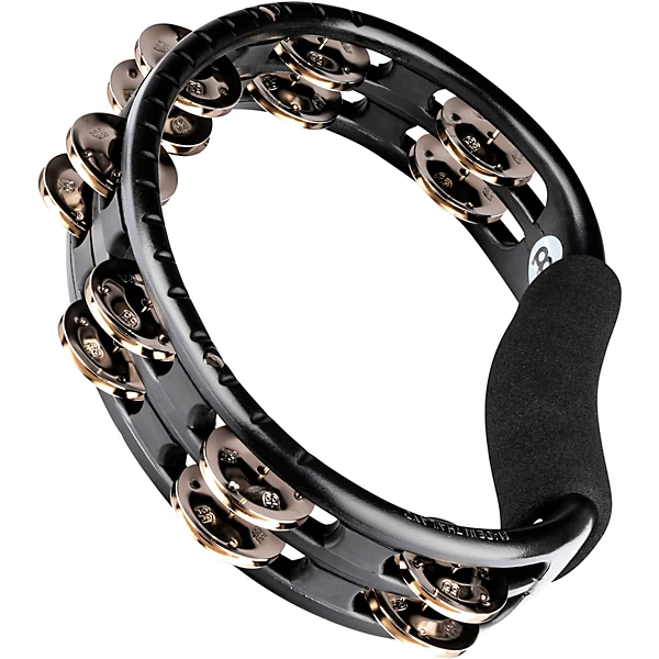 MEINL Hand Tambourine Level 1 Black Steel 445070004001377.gc