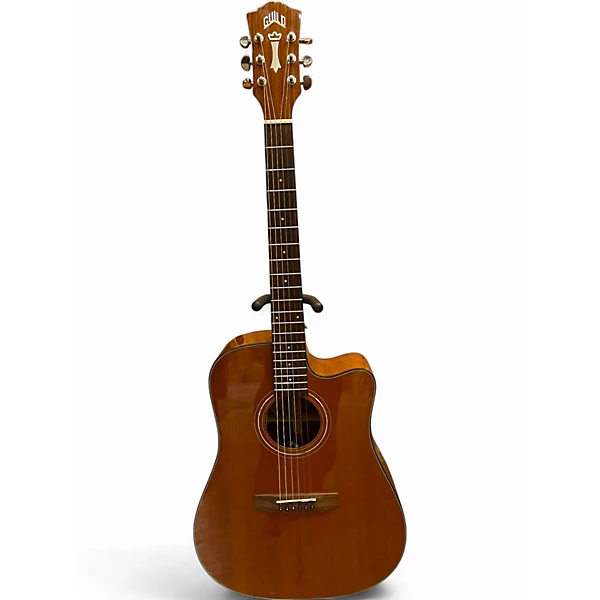 Guild Used Guild D120CE Vintage Natural Acoustic Electric Guitar.gc