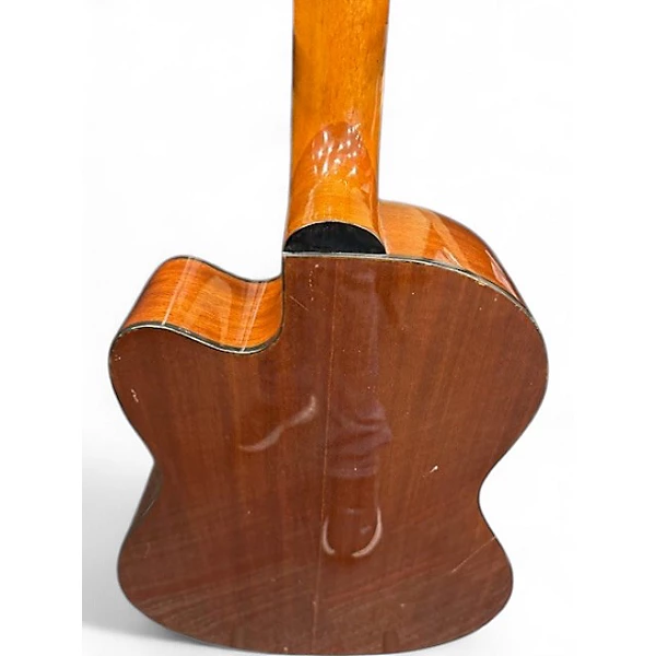 Takamine Used Takamine EG124C Natural Classical Acoustic Electric Guitar.gc