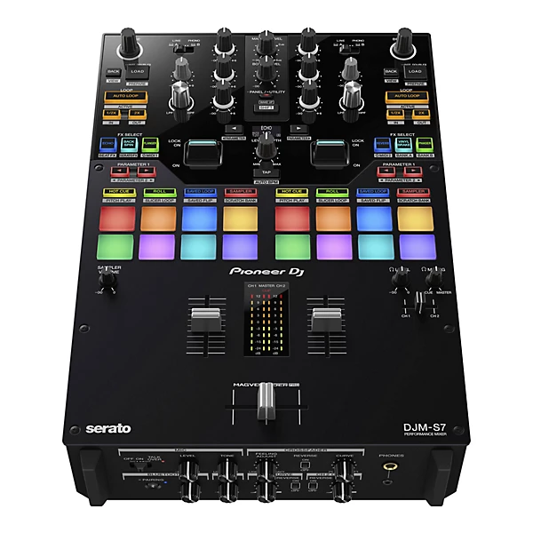DJM S7 2 Channel Battle Mixer for Serato DJ rekordbox With Performance Pads