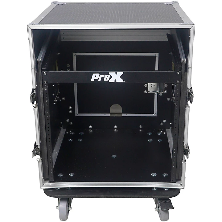 10U Rack x 10U Top Mixer DJ Combo Flight Case
