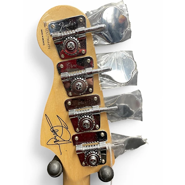 Fender Used Fender Steve Harris Signature Precision Bass Olympic White Electric Bass Guitar