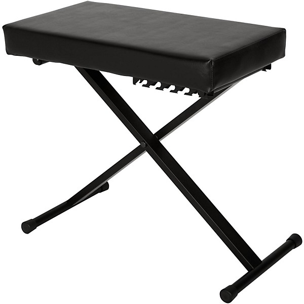 Musicians Gear Deluxe Keyboard Bench Level 1 451069004000000.gc