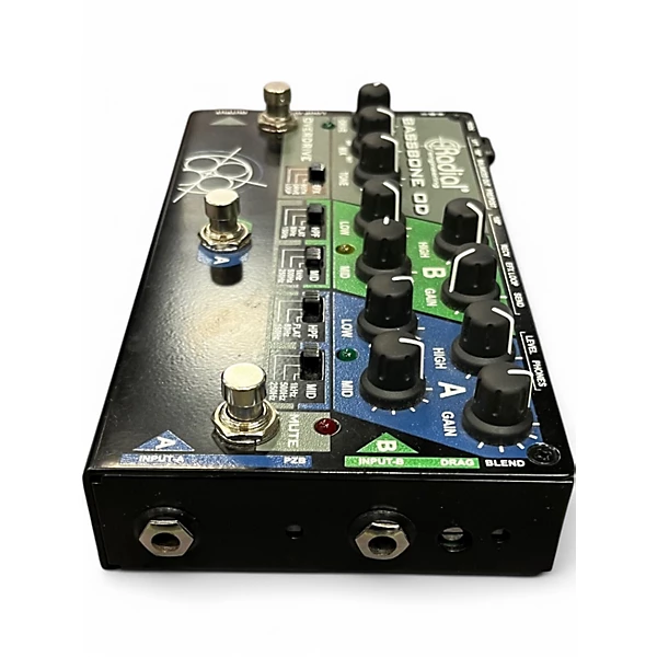 Used Radial Engineering Bassbone Bass Pre DI Bass Effect Pedal