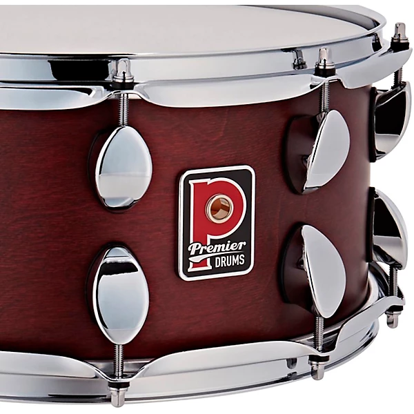 Premier Elite Maple 4 Ply Snare Drum 14 x 6.5 in. Rosewood Satin
