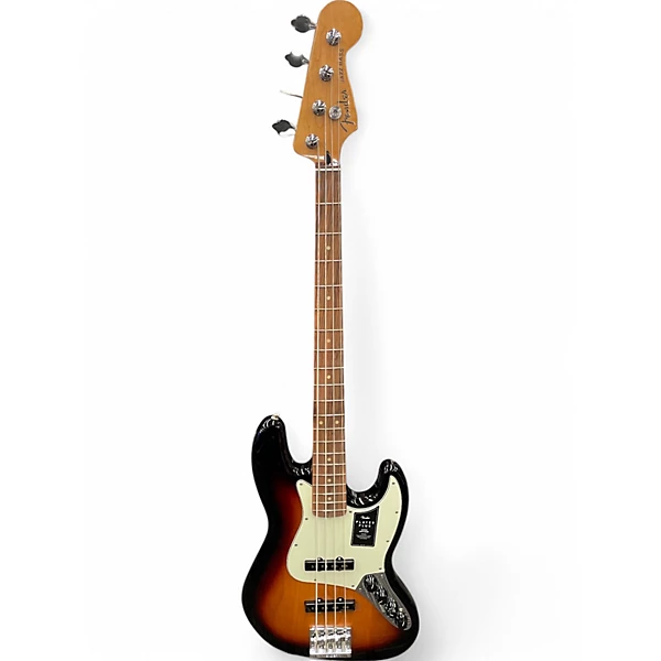 Fender Used Fender Player Jazz Bass 3 Tone Sunburst Electric Bass Guitar