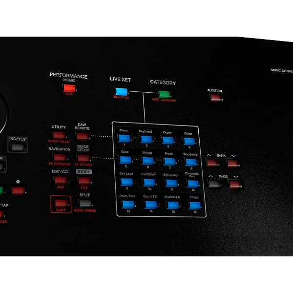 MONTAGE M7 76 Key Flagship Synthesizer