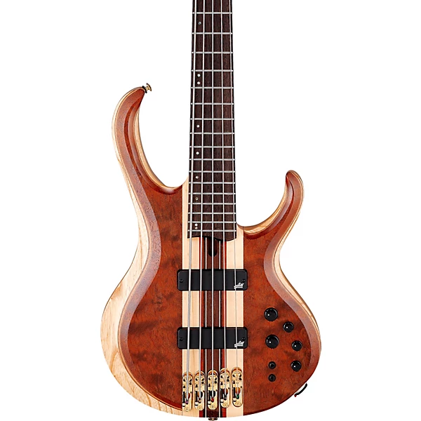 Ibanez Premium BTB1835 5 String Electric Bass Guitar Natural Shadow Low Gloss