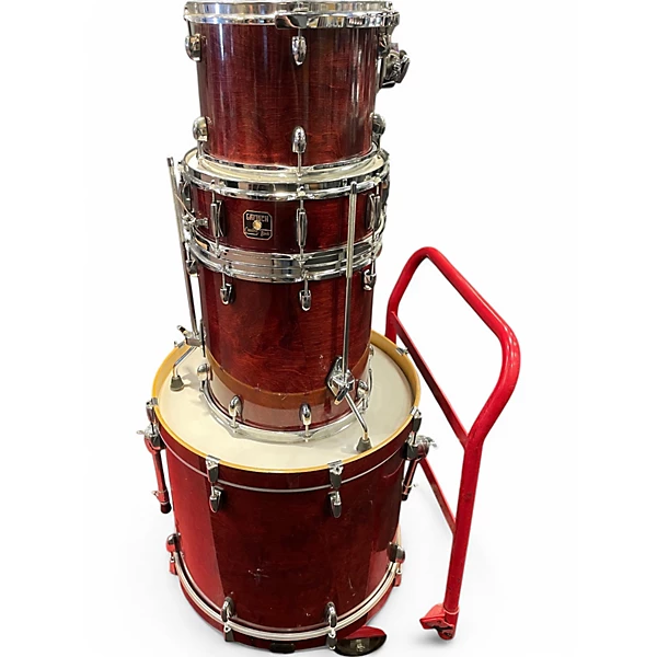 Gretsch Drums Used Gretsch Drums 4 Piece Catalina birch Natural Walnut Drum Kit.gc