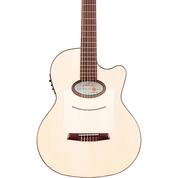 Kremona Lulo Reinhardt Kiano Nylon String Acoustic Electric Guitar Natural