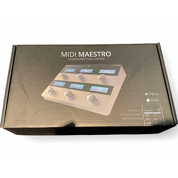 Singular Sound Used Singular Sound MIDI MAESTRO MIDI Foot Controller