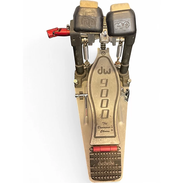 DW Used DW 9000 Series Double Double Bass Drum Pedal