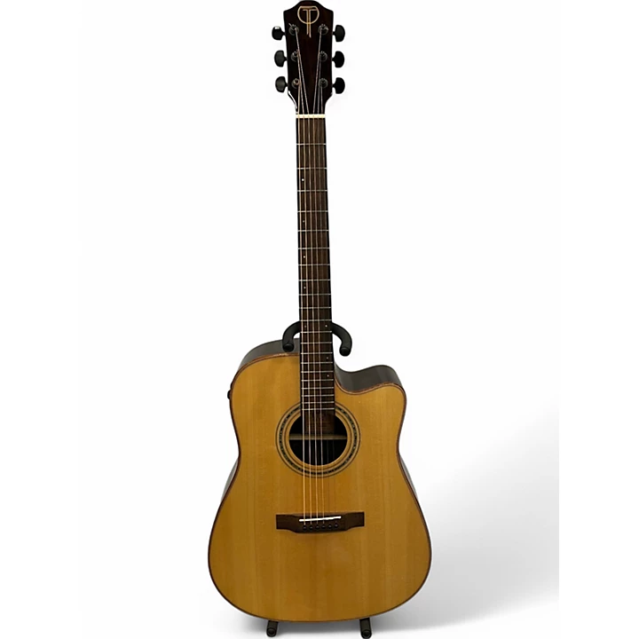 Used Teton STS160ZICENT Natural Acoustic Electric Guitar