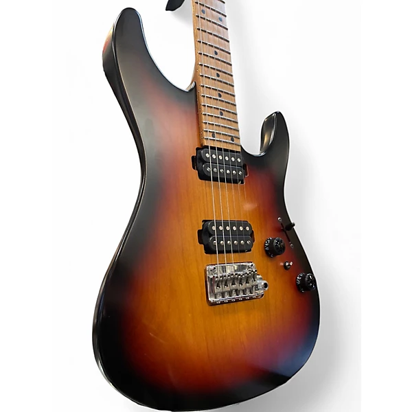Used Ibanez AZ2402 Prestige Tri Fade Burst Solid Body Electric Guitar