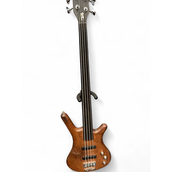 Warwick Used 2001 Warwick Corvette Standard Natural Oil Finish Electric Bass Guitar.gc