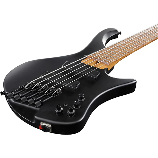 EHB1005MS 5 String Multi Scale Ergonomic Headless Bass Flat Black
