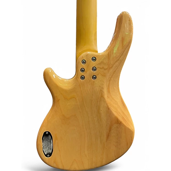 Used Schecter Guitar Research CV 5 Natural Electric Bass Guitar