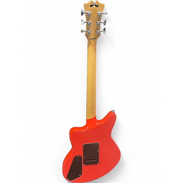 DAngelico Used DAngelico Premiere Bedford SH Orange Hollow Body Electric Guitar.gc