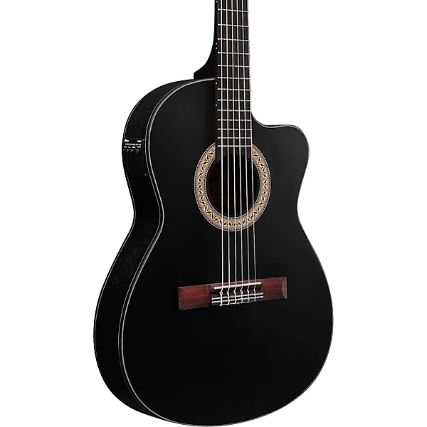 Ibanez GA5MHTCE Classical Acoustic Electric Guitar Weathered Black