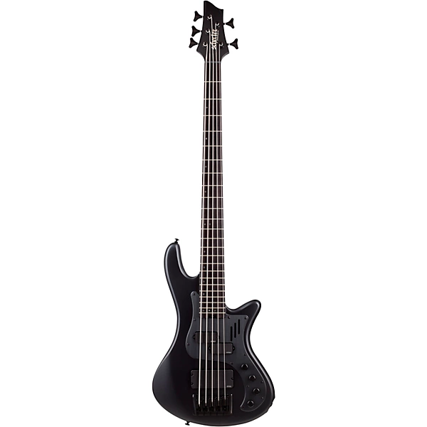Schecter Guitar Research Stiletto 5 Stealth Pro Satin Black