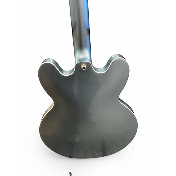 Epiphone Used Epiphone DAVE GROHL SIGNITURE DG335 Pelham Blue Hollow Body Electric Guitar.gc