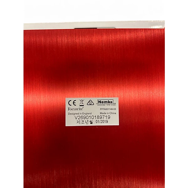 Focusrite Used Focusrite Scarlett 2i4 Gen 2 Audio Interface