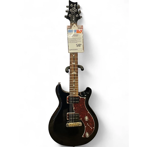 Used PRS Mira SE Black Solid Body Electric Guitar