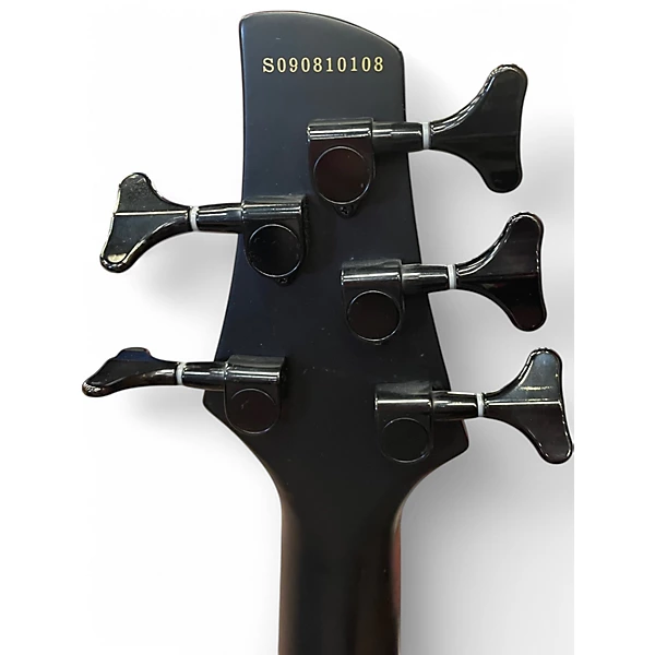 Used Willcox Guitars SABER VL Black Electric Bass Guitar