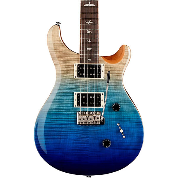 PRS SE Custom 24 Limited Edition Electric Guitar Blue Fade